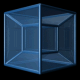 Glass Tesseract Animation